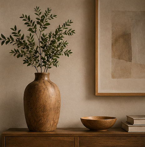 Bringing Nature Home with Wooden Décor